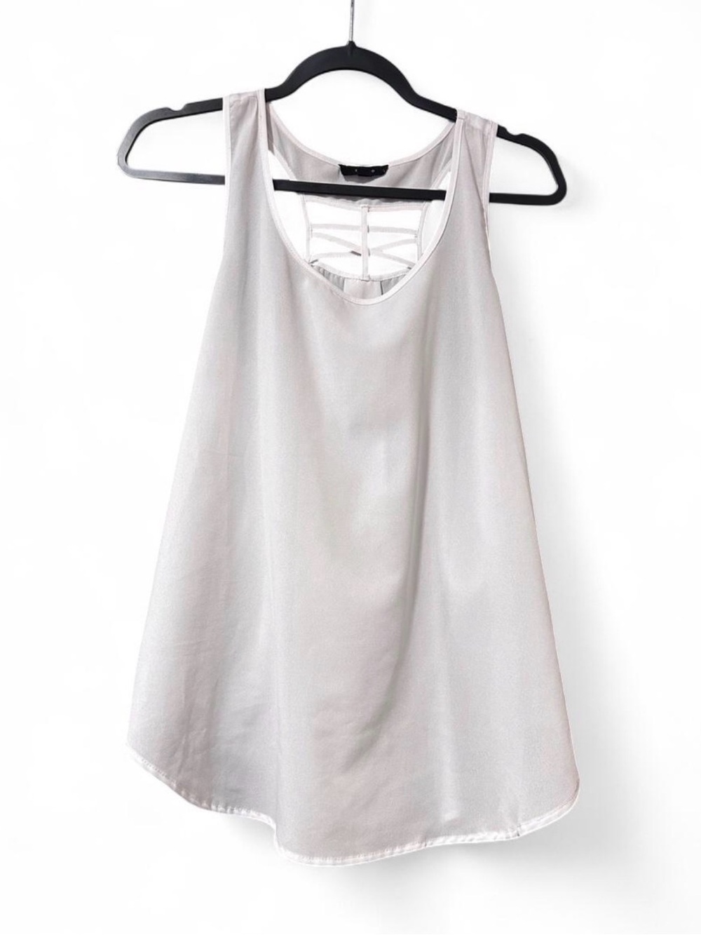 mine Light Cream Ladder-Back Tank